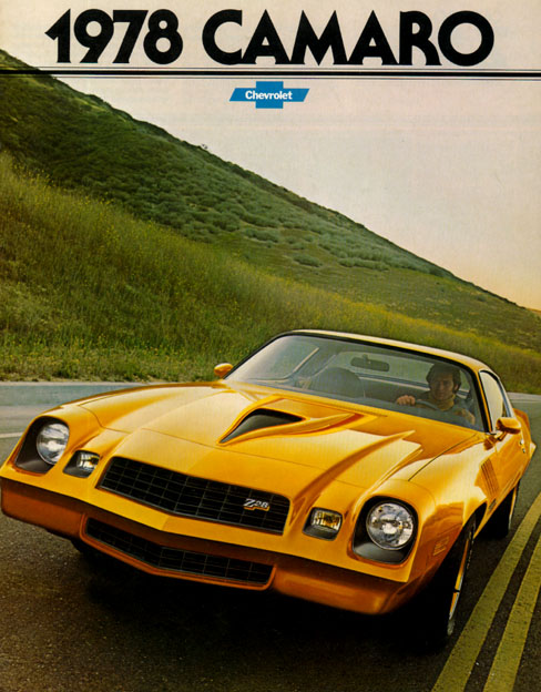 1978 Chevrolet Camaro Brochure